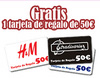 Ver promoción Sorteo Tarjeta de regalo de 50 € tiendas de moda